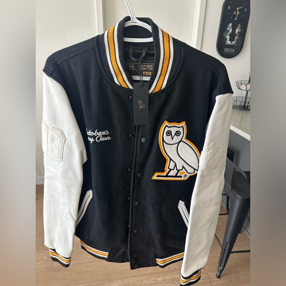 OVO Omega Varsity Jacket (S) New (with tags)